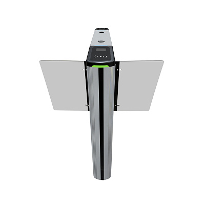 картинка ZKTeco Saturn S1200 Plus серый Турникет с распашным заграждением (средняя часть) от компании Intant